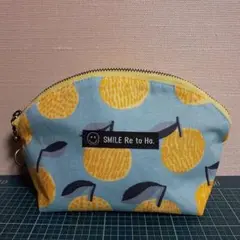 ラウンドポーチ(ハンドメイド)