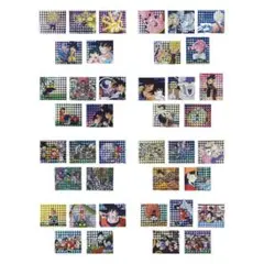 【新品コンプ】ドラゴンボールフレークプリズムステッカー全８種コンプセット