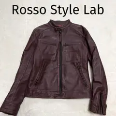 ロッソスタイルラボ　ラムレザー　ライダース　本革