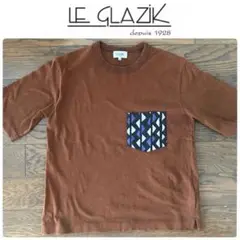 LE GLAZIK ルグラジック　バティックポケットTシャツ WOMEN