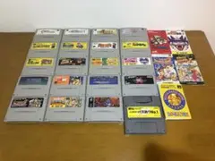 【ジャンク】スーパーファミコン ソフト20点 まとめ売り 一部取説付き