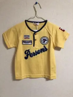PERSON'S KIDS イエロー Tシャツ 100cm