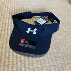 新品未使用Under Armour ブラック バイザー 調整可能