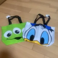 【新品】ドナルド　ディズニー　トートバッグ2個セット