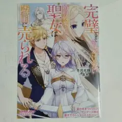 完璧すぎて可愛げがないと婚約破棄された聖女　ゲーマーズ 夏の本まつり　特典