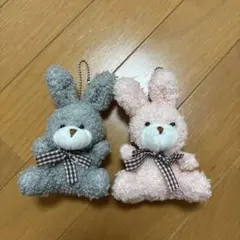 だいすきだよママ　うさぎマスコット　つかまえた