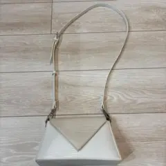 MURUA クロコ型押しショルダーバッグ