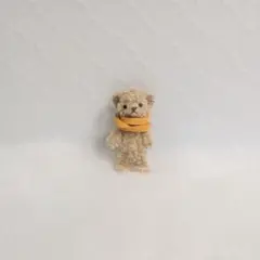 モールアート　モールベア　ミニチュアくま　チーキーベア　ベージュ　3.5cm