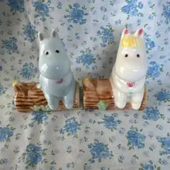 ムーミン 箸置き 食器 2個セット　陶器製