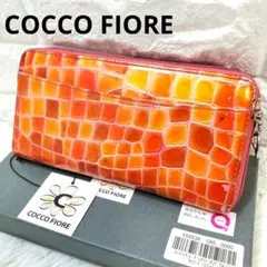 コッコフィオーレ　長財布 ラウンドファスナー