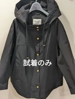 【試着のみ】Deuxieme Classe C/N フードブルゾン ブラック
