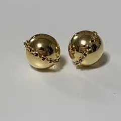 ティファニー ハードウェア ボール スタッド ピアス k18 yg