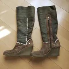 UGG ロングブーツ ムートン ブラウン