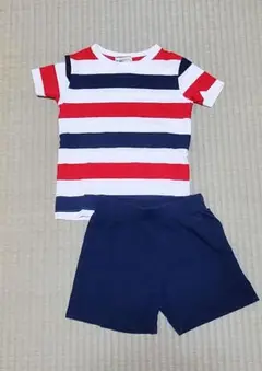 H&Mキッズパジャマ　半袖半ズボンセット