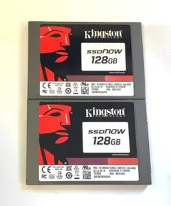 ②-W986-Kingston SATA 128GB 2.5インチ SSD 2点