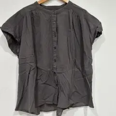 無印良品 フレンチスリーブブラウス