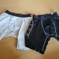スライディングパンツ 白黒セット
