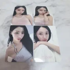 espoirトレカ カード 4枚セット