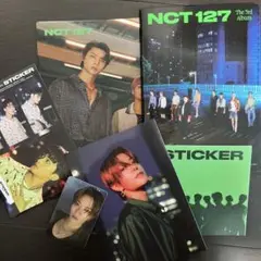 NCT 127 STICKER 3rd Album フォトカード付き