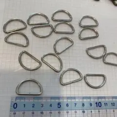 シルバー Dカン 3cm 内径2.5 16個