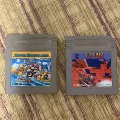 ゲームボーイ　ソフト　スーパーマリオランド　テトリス　セット