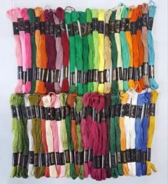 刺繍糸まとめ売り①　コスモ25番　約50本