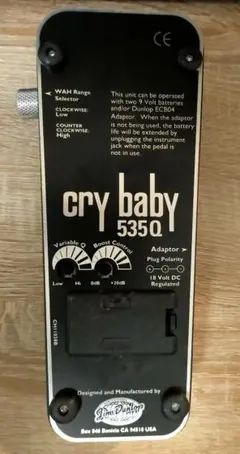 2025年最新】Jim Dunlop Cry Baby 535の人気アイテム - メルカリ