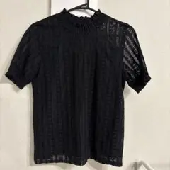 INGNI 黒の半袖トップス Mサイズ