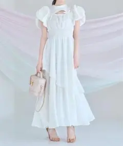rosémuse Jacquard check dress ロゼミュ