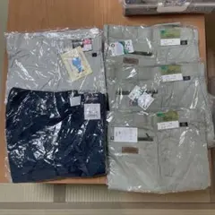作業ズボン 薄手 Lサイズ　5点セット