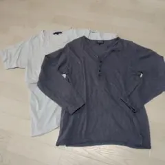 R. NEWBOLD と他Tシャツ 長袖　2枚セット L とM