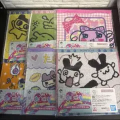 「6種セット」 一番くじ たまごっち 第4弾 E賞 あのころのハンドタオル