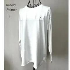 Arnold Palmer アーノルドパーマー　長袖Tシャツ ロンT 白　L