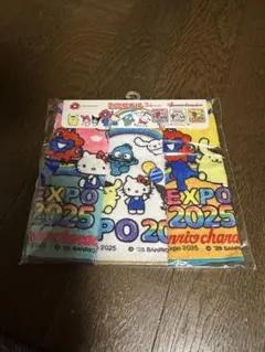 万博　サンリオキャラクター　EXPO 2025 ミニタオル 3枚セット