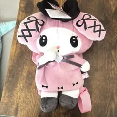 マイメロディ　真夜中のメロクロぬいぐるみリュック4