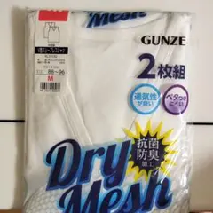 GUNZE Dry Mesh 2枚組 Mサイズ