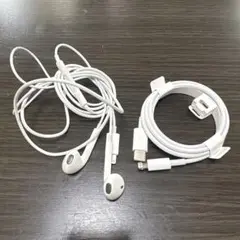 Lightningケーブルとイヤフォンセット