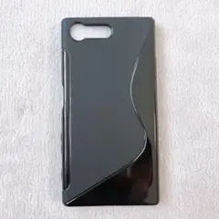 【0-1】Xperia X Compact SO-02J ケース 黒