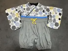 幾何学模様ロンパース 70
