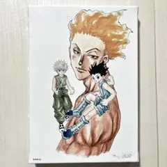 冨樫義博展 ハンターハンター アートボード パネル キルア ヒソカ Amazon.co.jp: 冨樫義博展 ハンターハンター アートボード