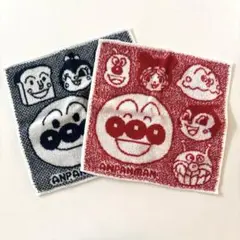アンパンマンハンドタオル2枚セット☆すかいらーく