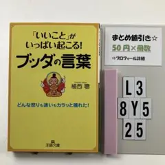 「いいこと」がいっぱい起こる!ブッダの言葉 L3-5Y8.25