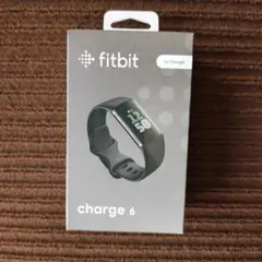 Fitbit Charge 6（オブシディアン／ブラック アルミニウム）