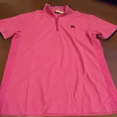 【極美品】BURBERRY GOLF ポロシャツ Lサイズ ピンク