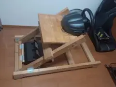 【自作DIY 頑丈】ハンコン用オリジナルフレーム　汎用