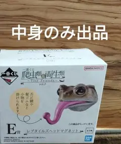 一番くじ　爬虫類　E賞　レプタイルズヘッドマグネット　ミヤコヒキガエル
