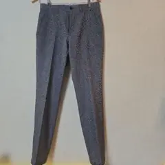 Play Boy ヘリンボーン グレー スラックス テーパード
