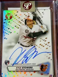 大活躍　KYLE STOWERS 直筆サイン RCカードMLB auto