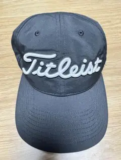 Titleist 黒キャップ FJロゴ付き
