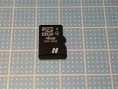 4GB MicroSDメモリーカード